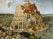 BRUEGEL, Pieter the Elder The Tower of Babel (mk08) oil painting